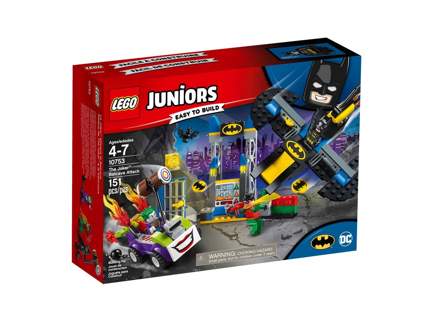 10753 LEGO® Juniors Der Joker™ und die Bathöhle