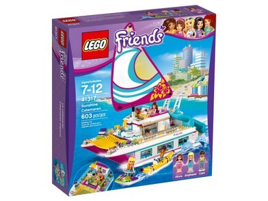 41317 Lego Friends Sonnenschein Katamaran
