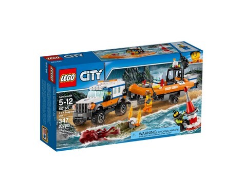 60165 Lego City Geländewagen Mit Rettungsboot