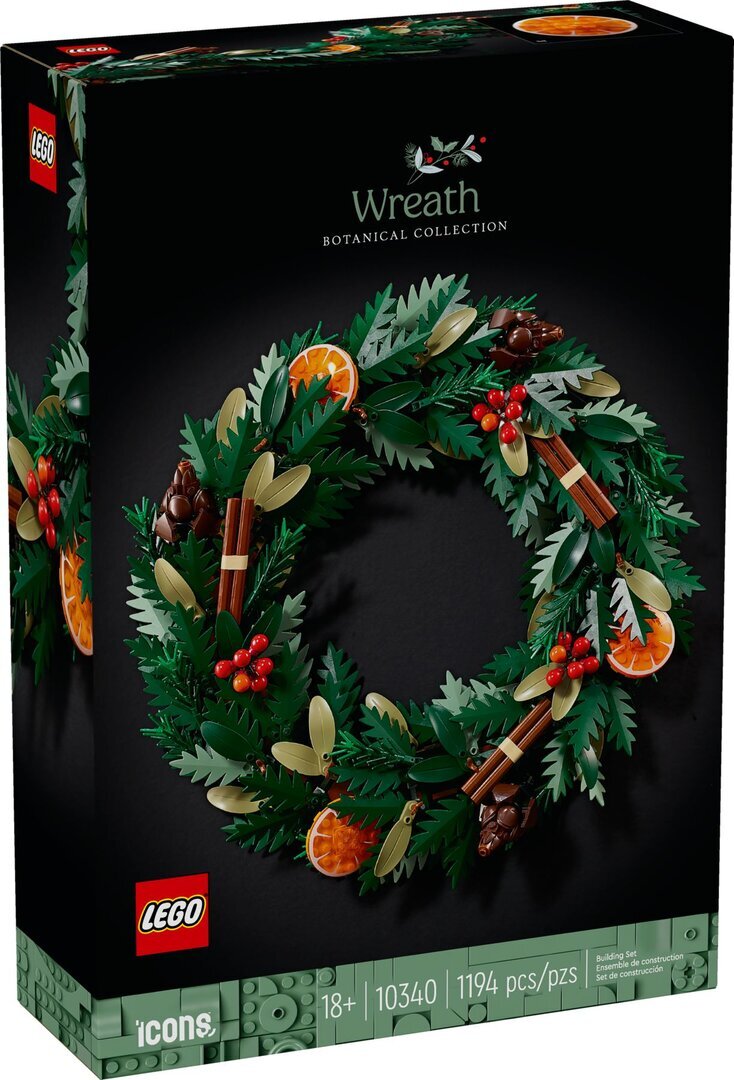 10340 LEGO® Icons Weihnachtskranz