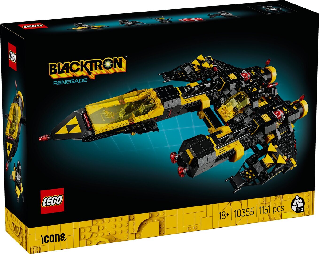 10355 LEGO® Icons Blacktron Renegade