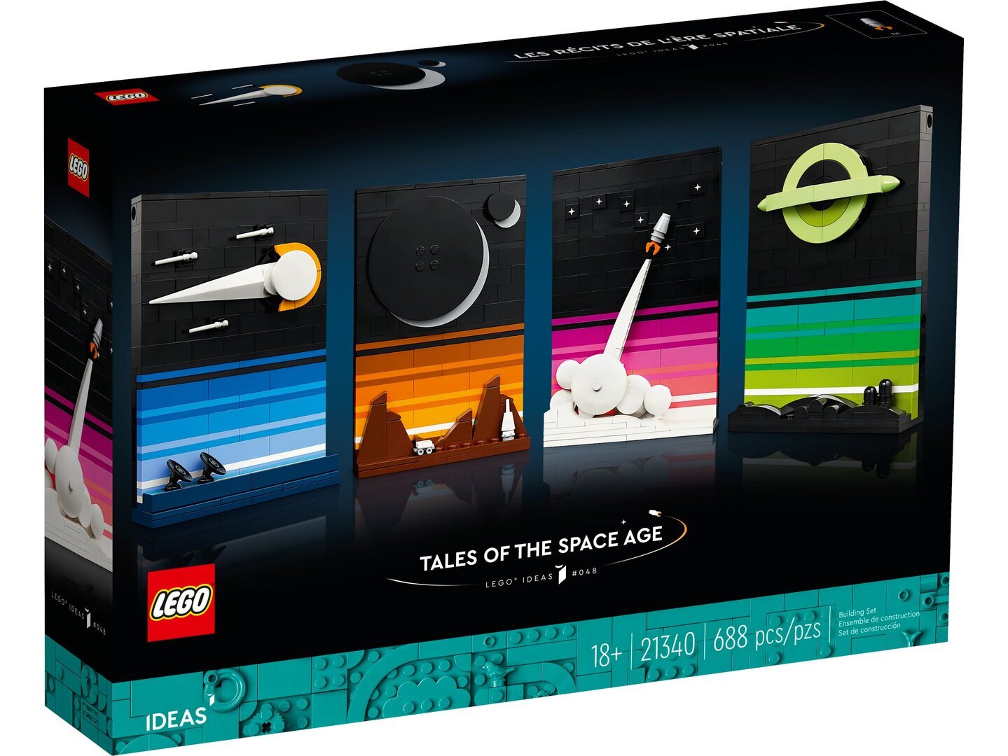 21340 LEGO® Ideas Geschichten aus dem Weltraumzeitalter