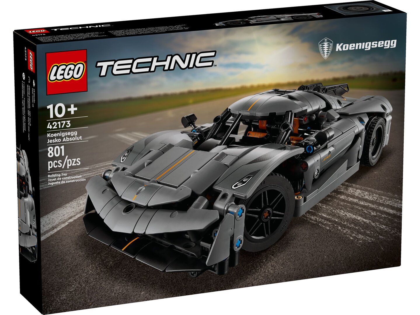 42173 LEGO® Technic Koenigsegg Jesko Absolut Supersportwagen in Grau