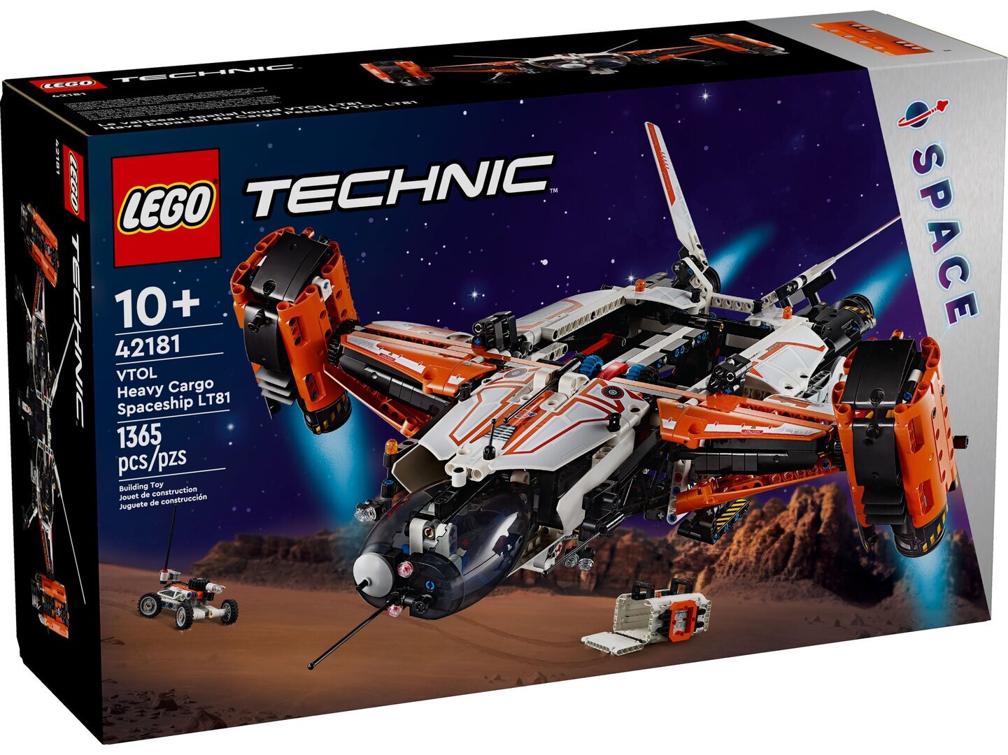 42181 LEGO® Technic VTOL-Schwerlastraumfrachter LT81