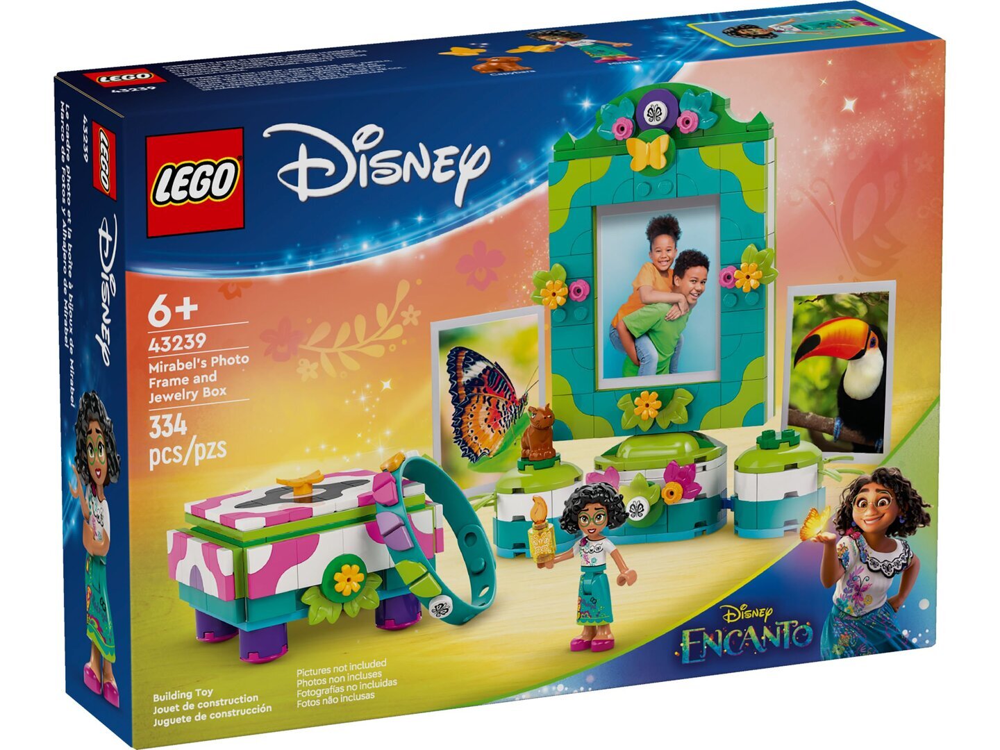 43239 LEGO® Disney Encanto Mirabels Fotorahmen und Schmuckkassette
