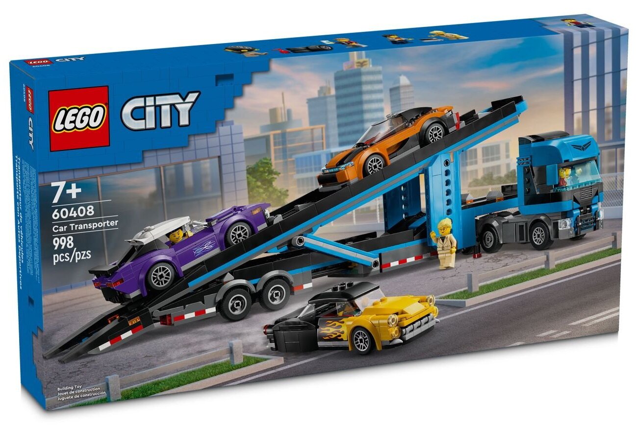 60408 LEGO® City Autotransporter mit Sportwagen