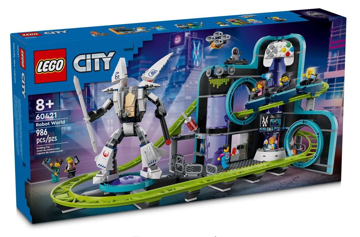 60421 LEGO® City Achterbahn mit Roboter-Mech