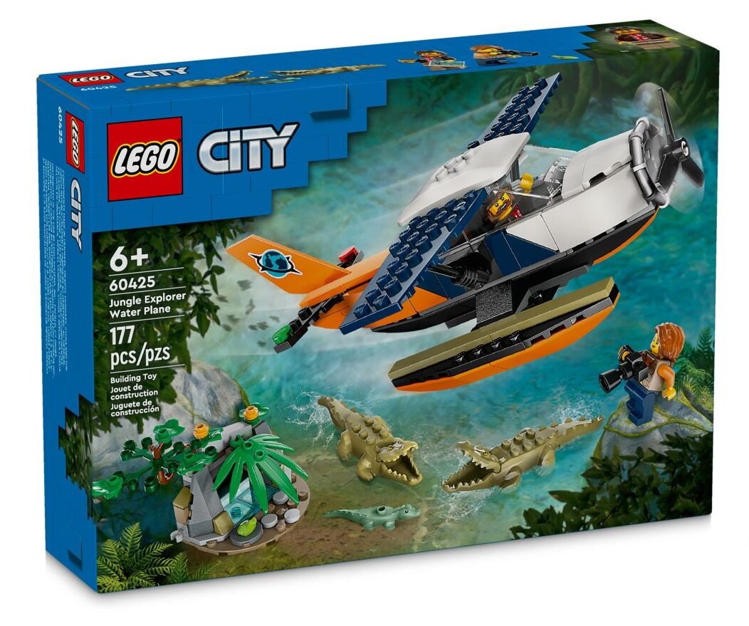 60425 LEGO® City Dschungelforscher-Wasserflugzeug