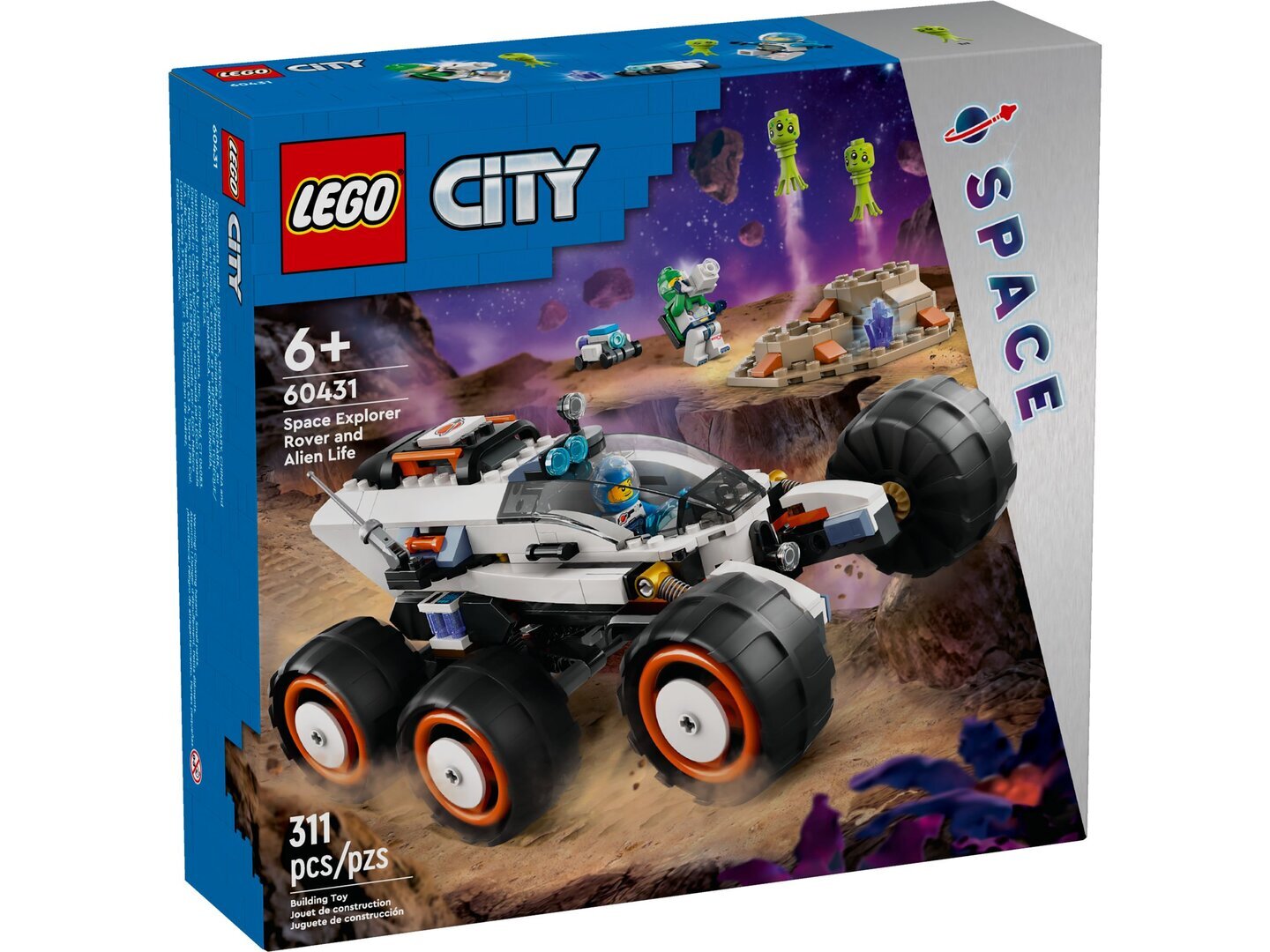 60431 LEGO® City Weltraum-Rover mit Außerirdischen