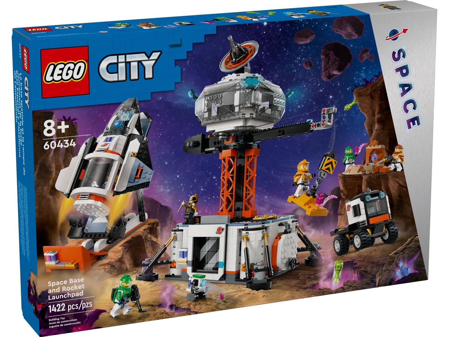 60434 LEGO® City Raumbasis mit Startrampe