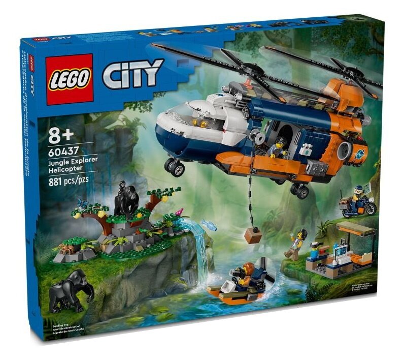 60437 LEGO® City Dschungelforscher-Hubschrauber
