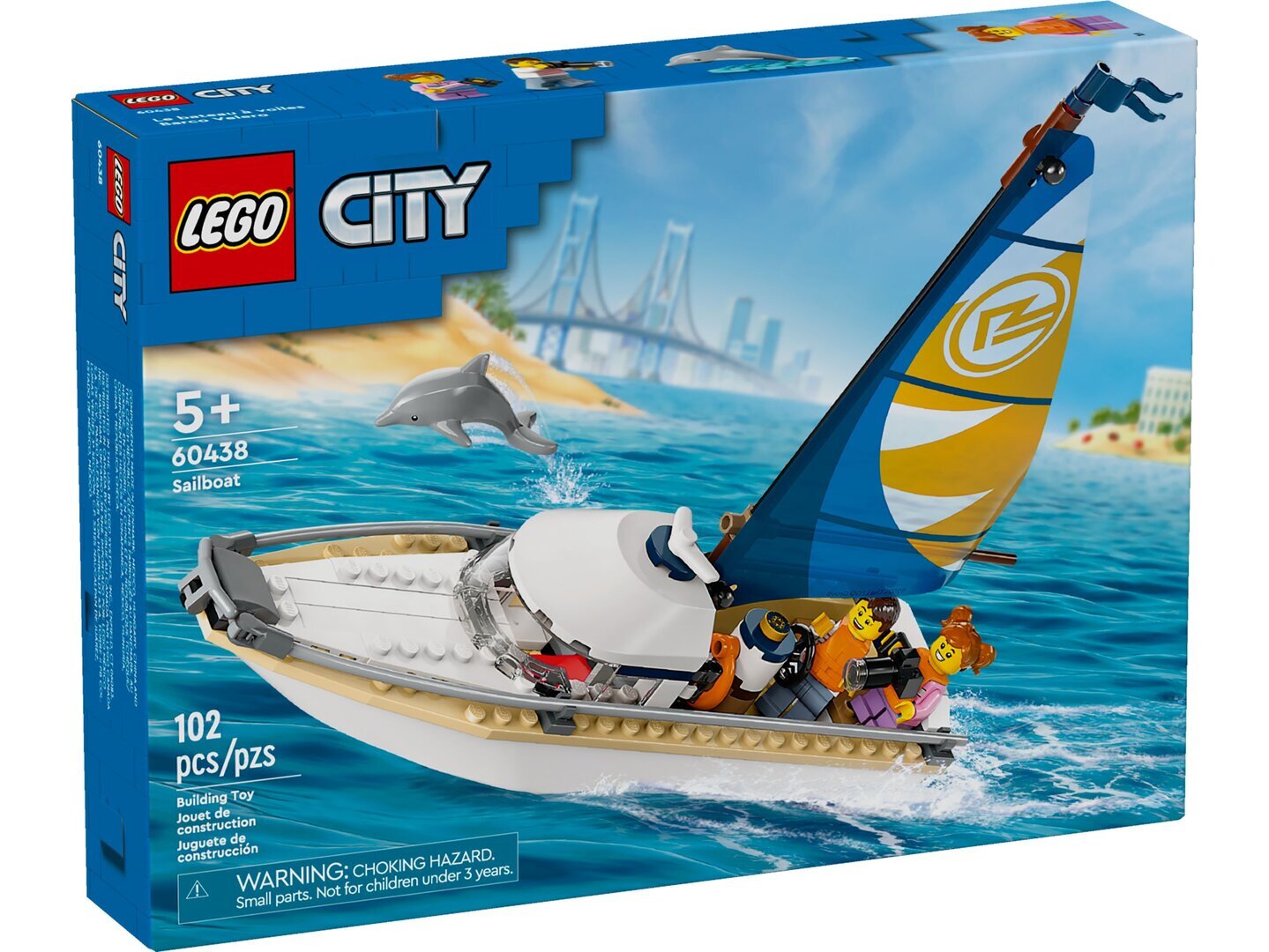 60438 LEGO® City Segelboot