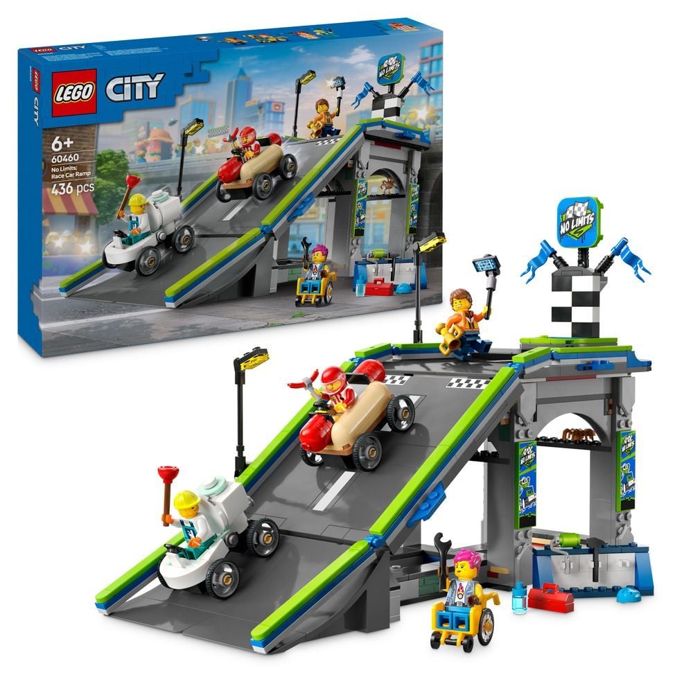 60460 LEGO® City Keine Limits: Seifenkistenrennen mit Rampe