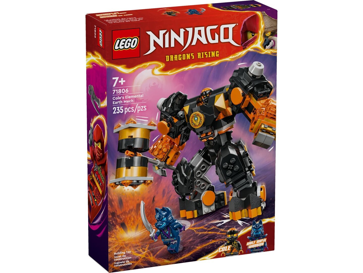 71806 LEGO® NINJAGO® Coles Erdmech