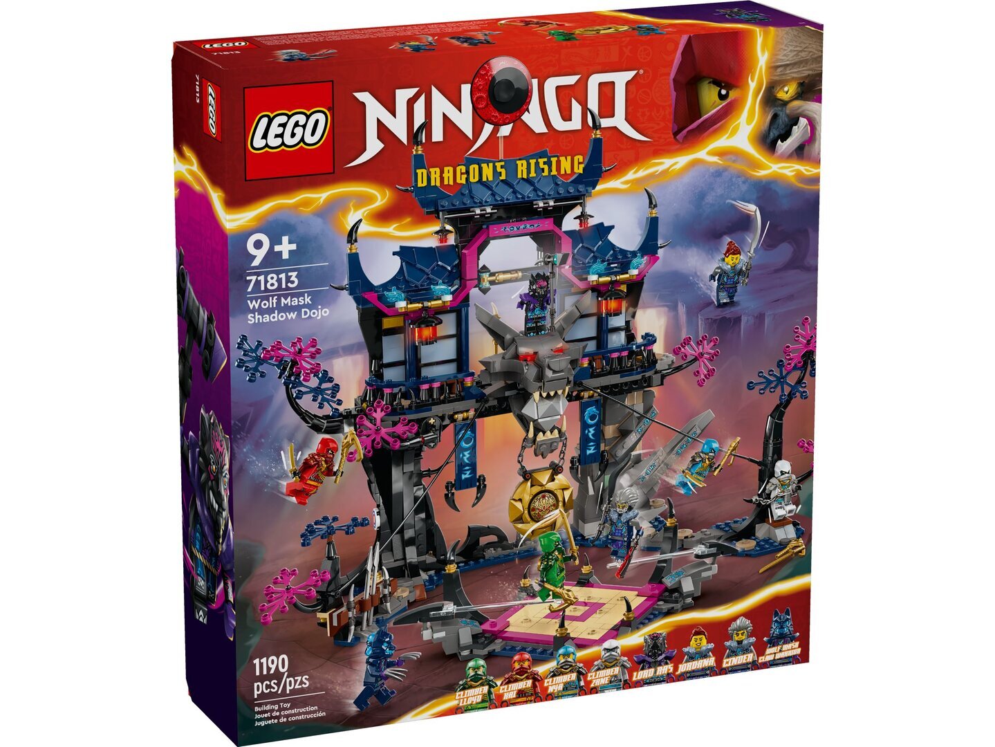 71813 LEGO® NINJAGO® Wolfsmasken-Dojo