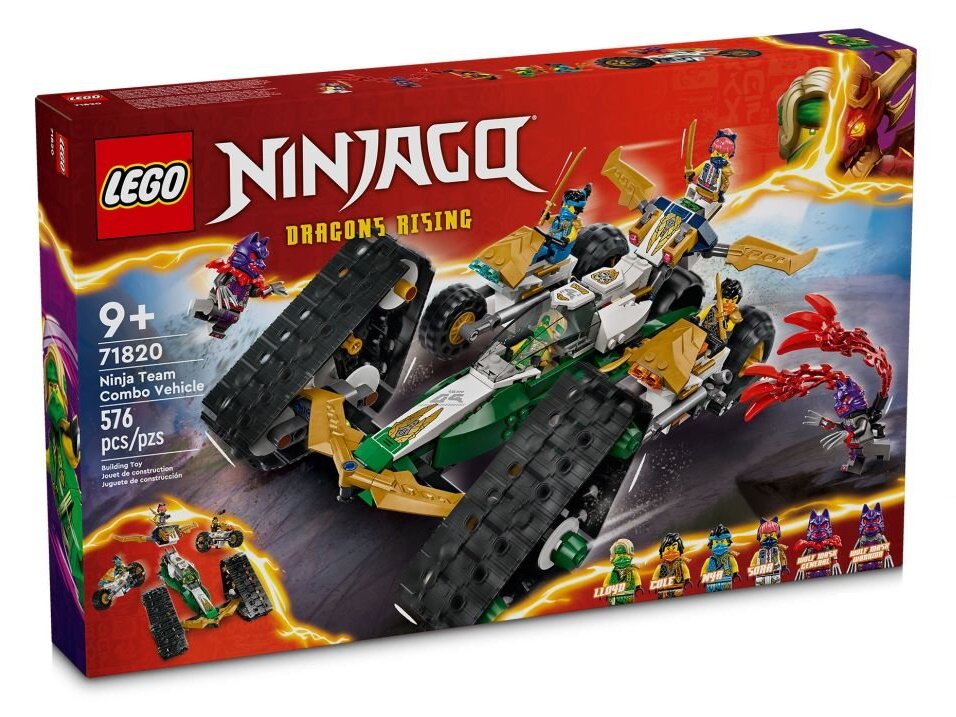 71820 LEGO® NINJAGO® Kombi-Raupe des Ninja-Teams