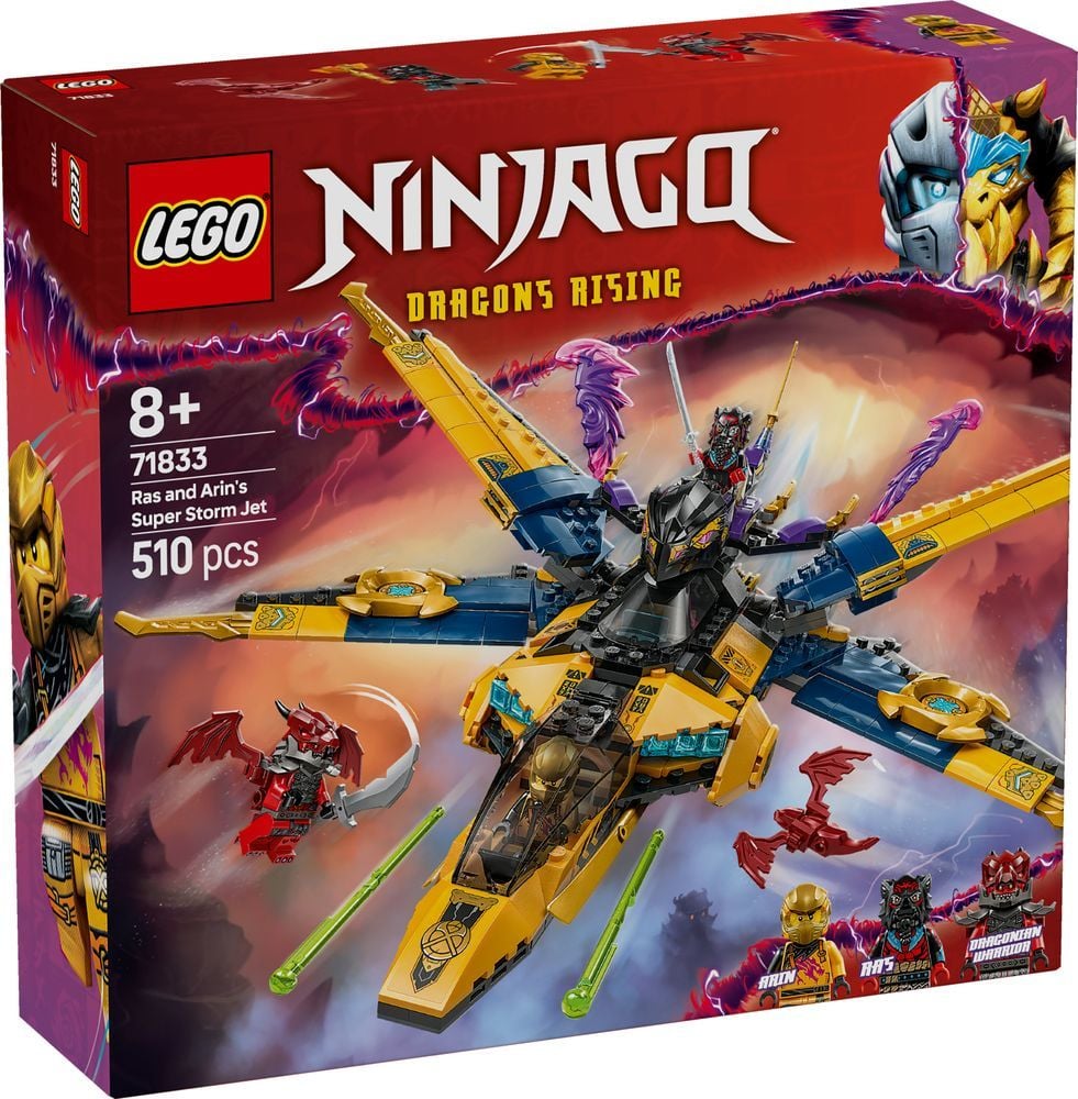 71833 LEGO® NINJAGO® Ras und Arins Super-Sturmflieger