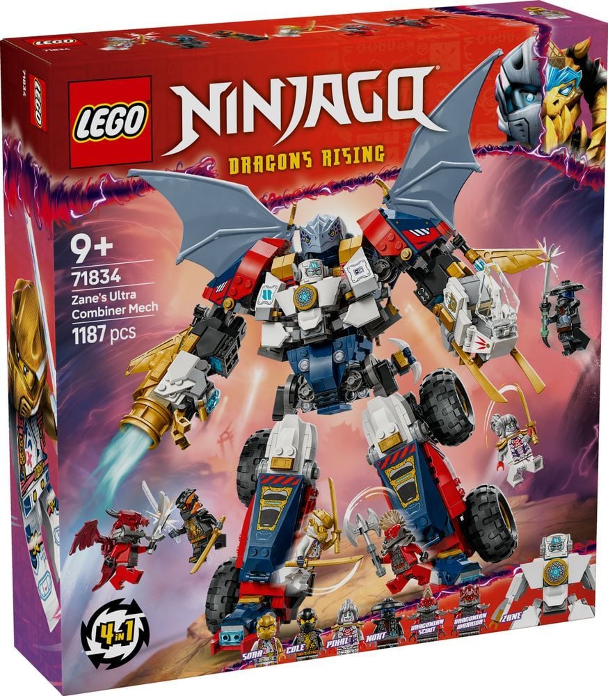 71834 LEGO® NINJAGO® Zanes Ultra-Kombi-Mech