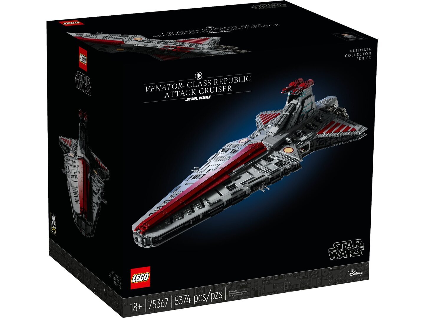 75367 LEGO® Star Wars™ Republikanischer Angriffskreuzer der Venator-Klasse