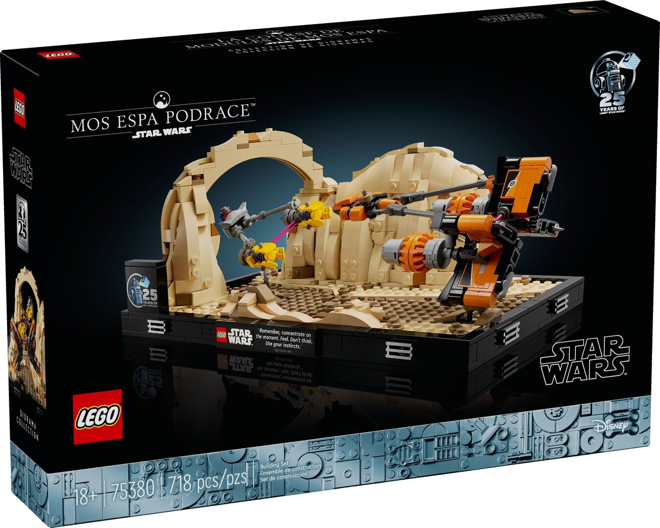 75380 LEGO® Star Wars™ Podrennen in Mos Espa – Diorama