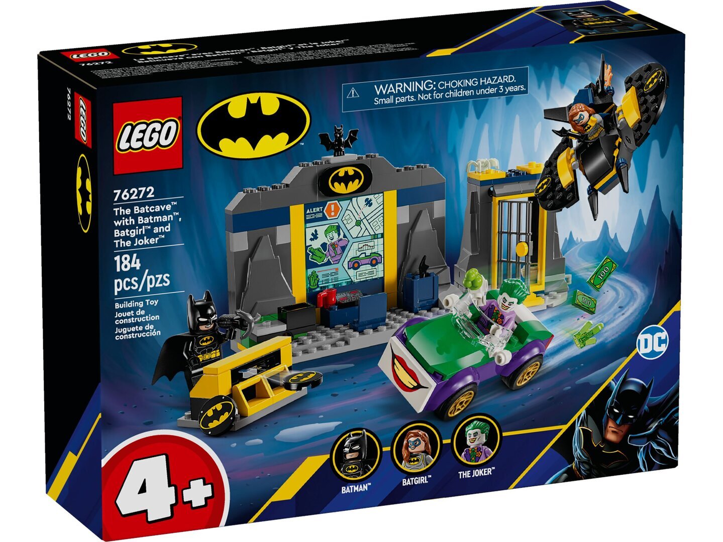 76272 LEGO® DC Batman™ Bathöhle mit Batman™, Batgirl™ und Joker™