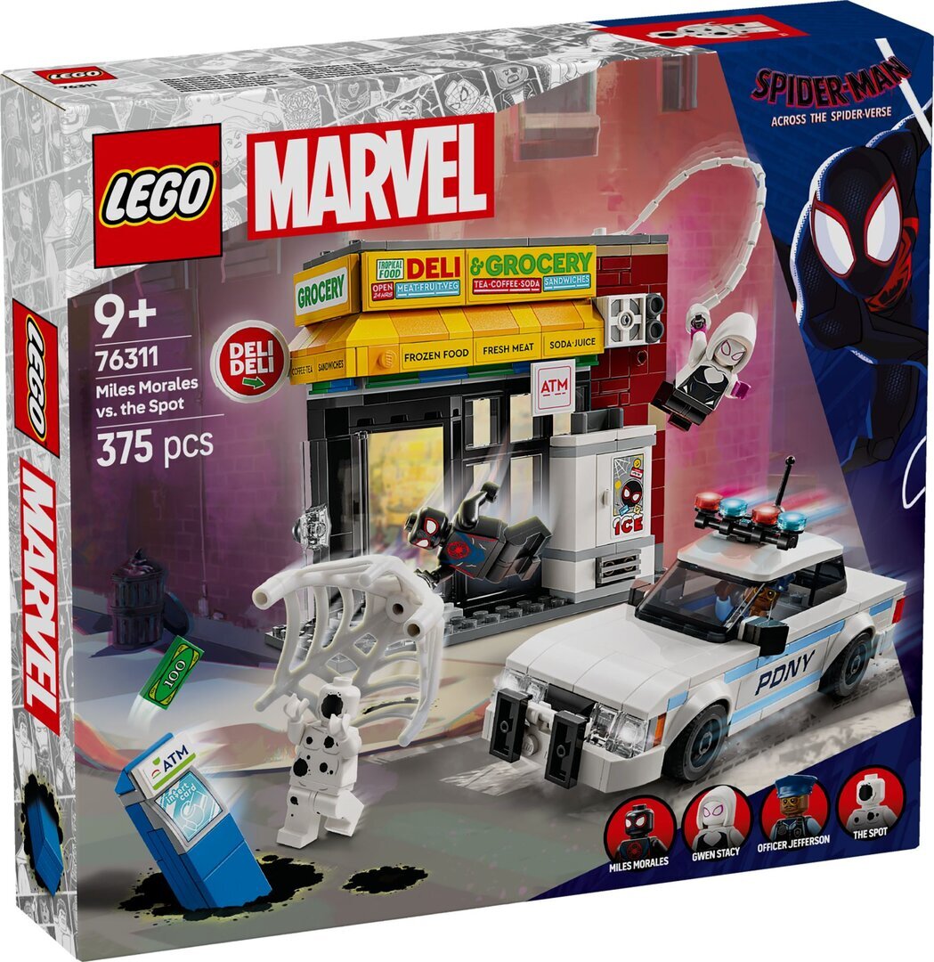 76311 LEGO® Marvel Spider-Verse: Miles Morales vs. Spot