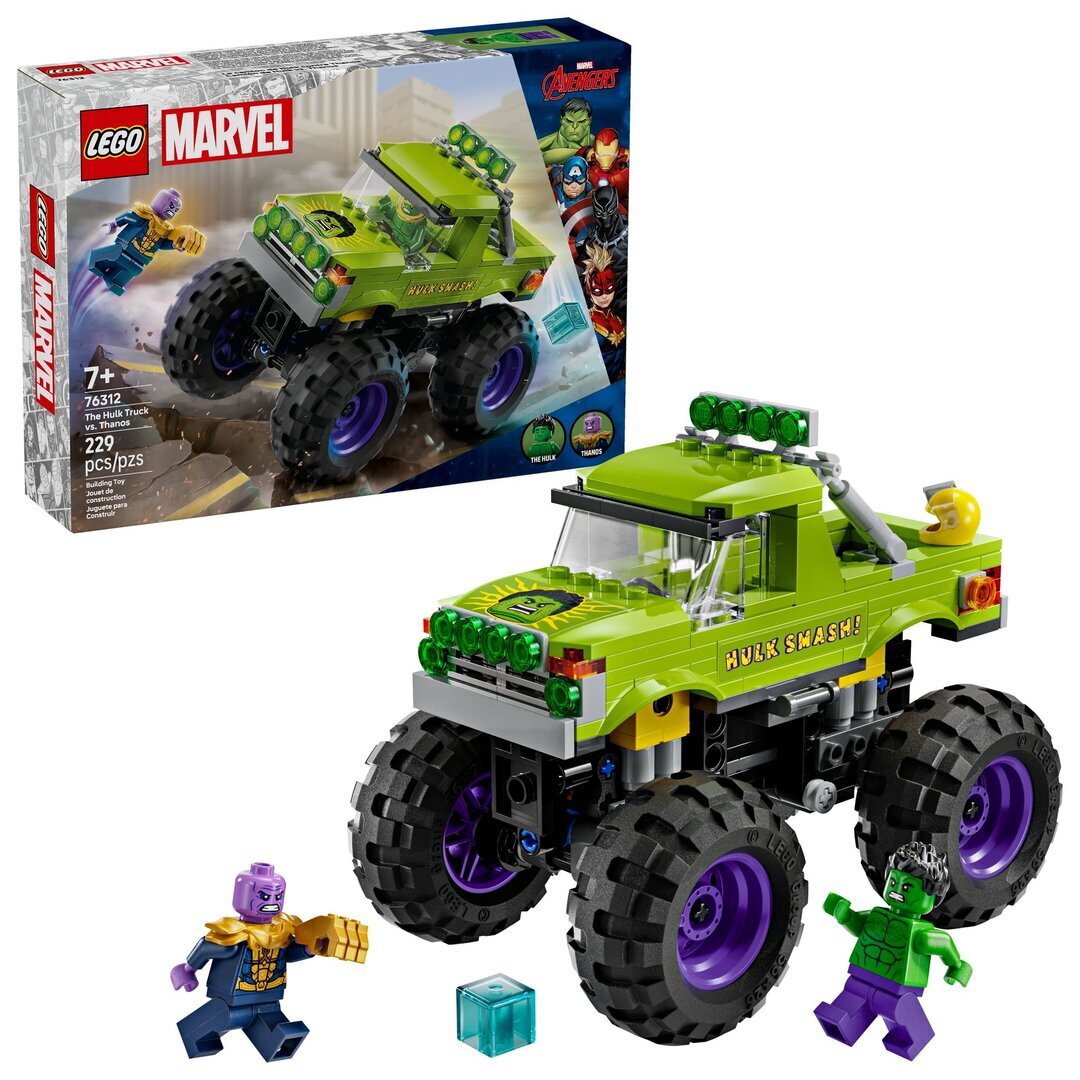 76312 LEGO® Marvel Hulk-Truck vs. Thanos