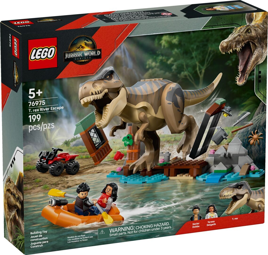 76975 LEGO® Jurassic World Flucht vor dem T.Rex