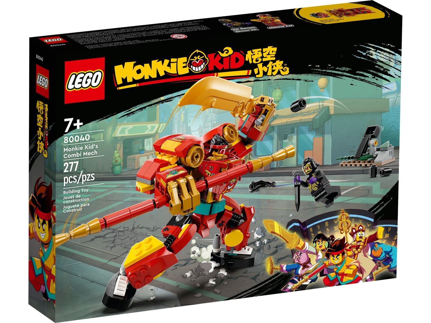 80040 LEGO® Monkie Kid™: Monkie Kids Kombi-Mech