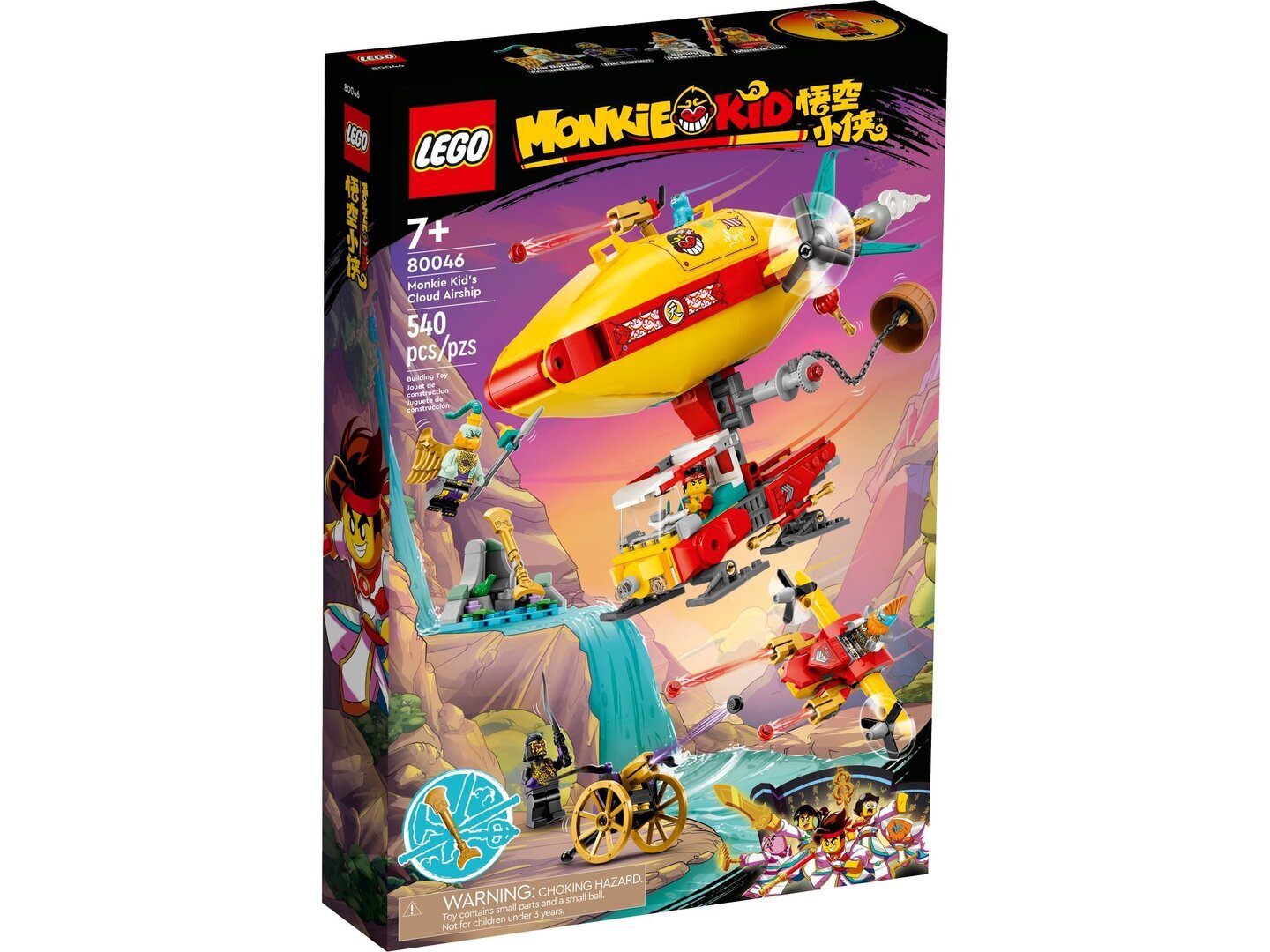 80046 LEGO® Monkie Kid™: Monkie Kids Wolkenschiff